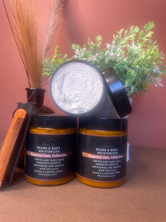 Essential Male Beard & Body Moisturizer