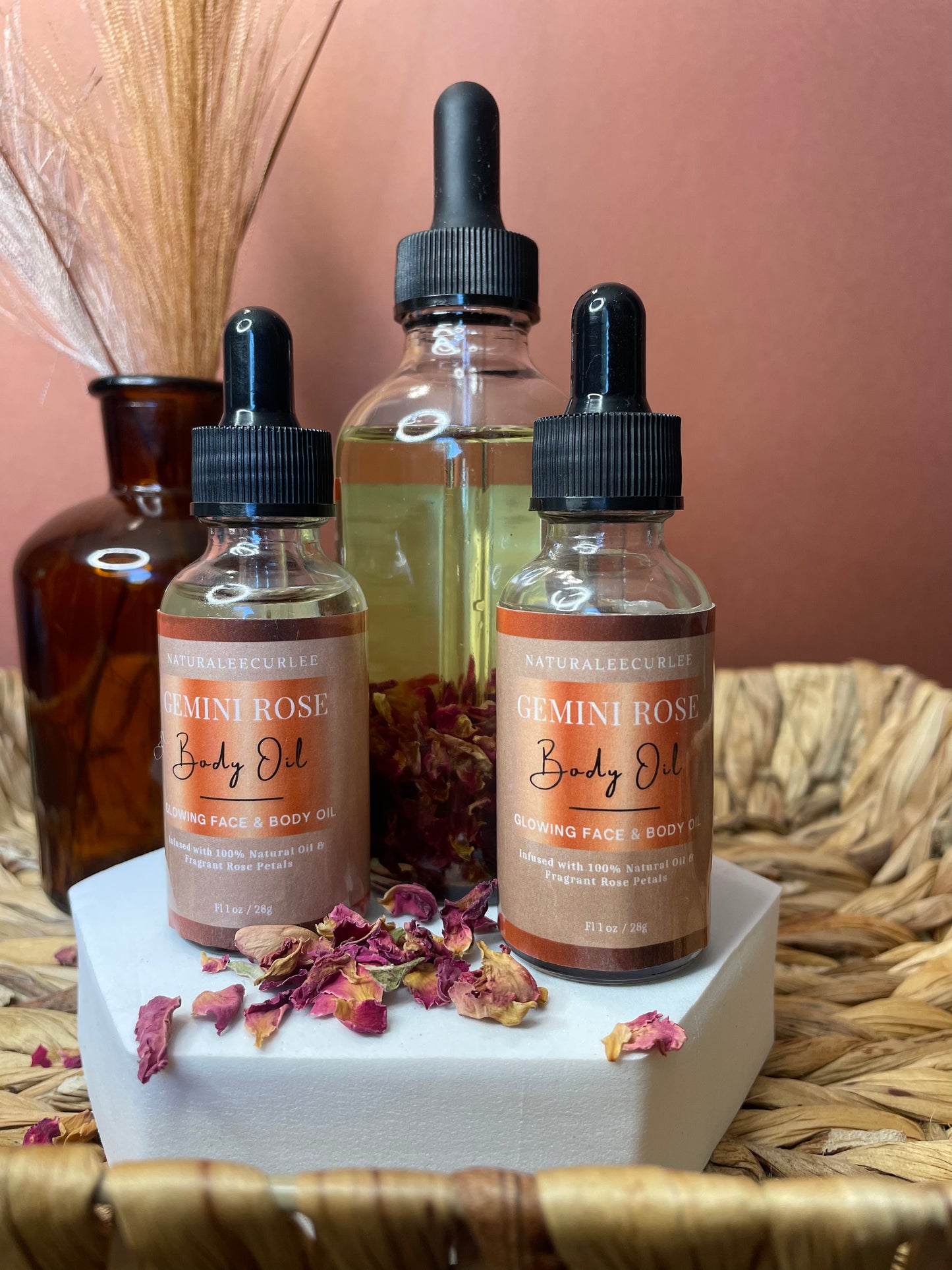 Gemini Rose Body Oil