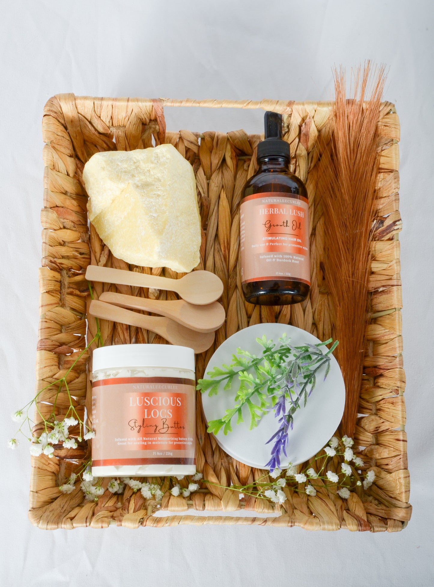 Luscious Locs Styling Butter + Herbal Lush Growth Oil