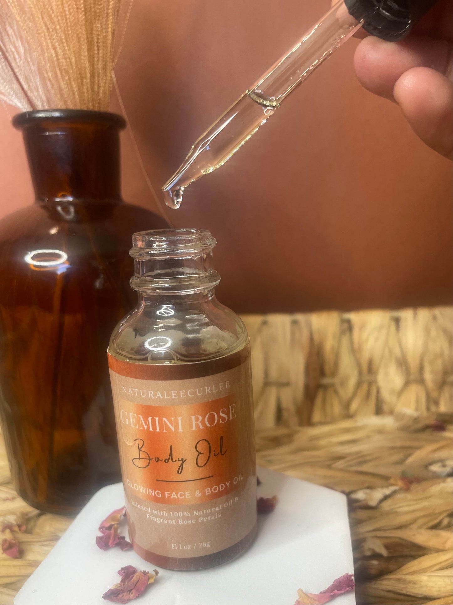 Gemini Rose Body Oil