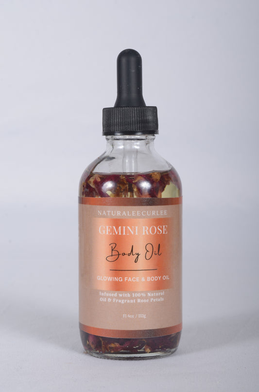 Gemini Rose Body Oil